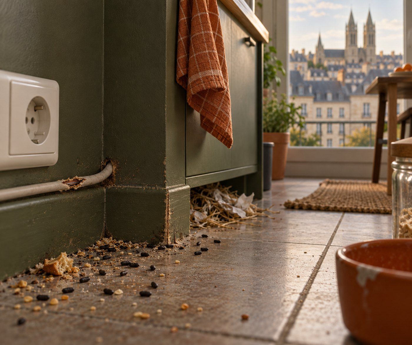 Reconnaître la présence de rats ou de souris dans un logement